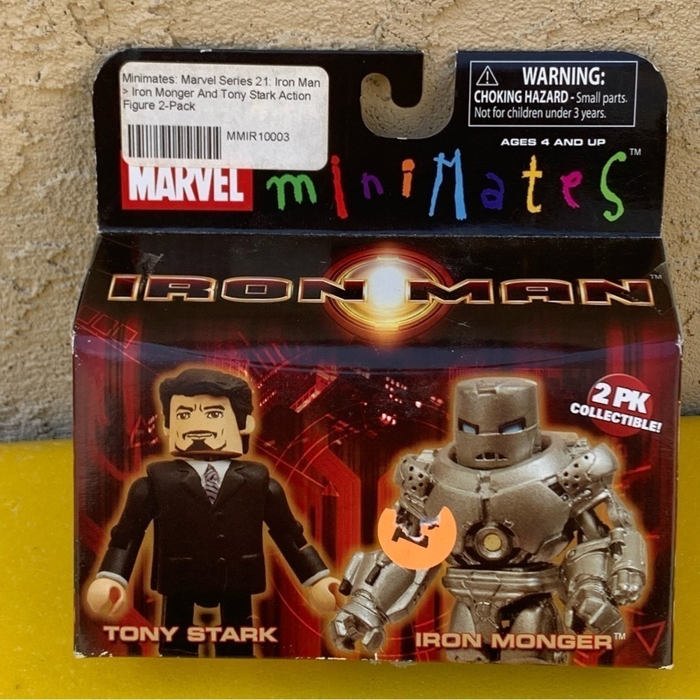 Tony Stark Iron Monger Iron Man 2 Minimates Marvel New Sealed